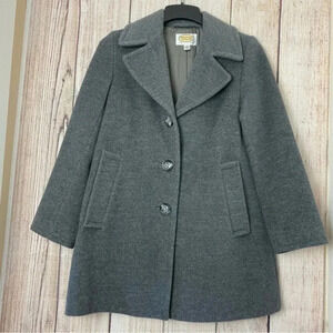 Vintage Talbots Womens Wool Blend  Coat Size 10